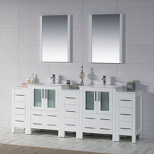 Blossom Sydney 84 Inch Bathroom Vanity with Side Cabinet - V8001 84S 01