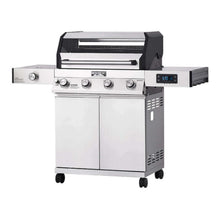 Monument Grills Denali 405 Series | 4 Burner Smart Tech Propane Gas Grill in Stainless Steel - D405