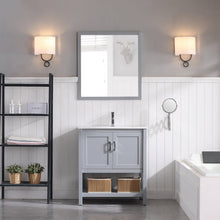 Blossom Lucca 30 Inch Bathroom Vanity - V8017 30 01 - Backyard Provider