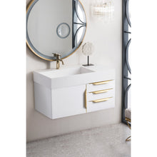 James Martin Vanities Mercer Island 36" Single Vanity - 389-V36-AGR-G-DGG