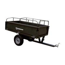 Strongway Steel ATV Trailer - 1,200-Lb. Capacity - 18 Cubic Foot Trailer  - 46443.STR