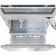 Thor Kitchen 30-inch Built-In Stainless-Steel Panel-Ready Bottom Mount Refrigerator – XRF3016BBP-SS