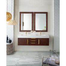 James Martin Vanities Mercer Island 59" Double Vanity - 389-V59D-AGR-G-DGG