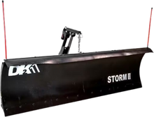 DK2 STOR8422ELT Storm II Elite 84 x 22 in. Custom Mount Snow Plow Kit with Actuator Lift New - STOR8422ELT