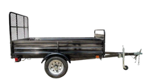DK2 MMT5X7-DUG 1639 lb. Capacity 4.5 ft. x 7.5 ft. Drive-Up Gate Single Axle Trailer Kit New - MMT5X7-DUG