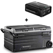 BODEGAcooler Large Portable Fridge 100qt/95L Dual Zone TWW95