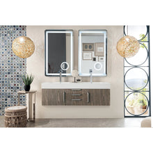James Martin Vanities Mercer Island 59" Double Vanity - 389-V59D-AGR-G-DGG