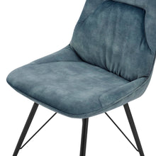 New Pacific Direct Pablo Velvet Fabric Dining Side Chair, (Set of 2) 1060021-217 - 1060021-217