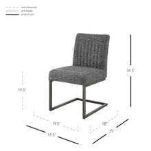 New Pacific Direct Ronan Fabric Dining Side Chair, (Set of 2)  - 1060027-219