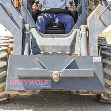 Grey Wolf Skid Steer Receiver Hitch Plate -  (1061)