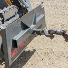 Grey Wolf Skid Steer Receiver Hitch Plate -  (1061)