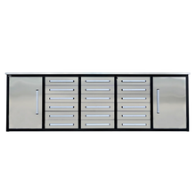 Chery Industrial [AS-IS] 10ft Storage Cabinet with Workbench (18 Drawers) - D_WW000182