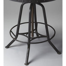Butler Specialty Company EngleWood Round 29""W Metal Hall/Pub Table, Black  - 1200025