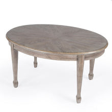 Butler Specialty Company Clayton Oval Wood Coffee Table, Natural Wood -  1234247