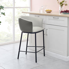 New Pacific Direct Seymor PU Counter Stool w/ Arms -  1240010-5059