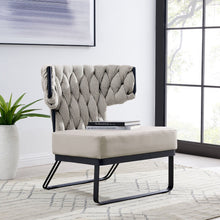 New Pacific Direct Leander Fabric/PU Accent Chair -  1240011-5006