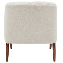 New Pacific Direct Florence Faux Shearling Fabric Accent Chair Brown Legs -  1250017-560