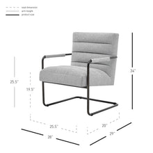 New Pacific Direct Peyton Fabric Accent Arm Chair   - 1250022-410