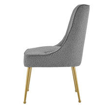 New Pacific Direct Cedric Fabric Dining Side Chair Gold Legs, (Set of 2)  - 1250026-564