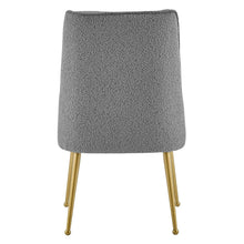 New Pacific Direct Cedric Fabric Dining Side Chair Gold Legs, (Set of 2)  - 1250026-564