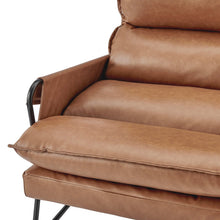 New Pacific Direct Thierry PU Accent Arm Chair  - 1250030-VCD