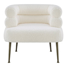 New Pacific Direct Zerline Faux Shearling Fabric Accent Chair 1250031-560 - 1250031-560