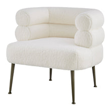 New Pacific Direct Zerline Faux Shearling Fabric Accent Chair 1250031-560 - 1250031-560