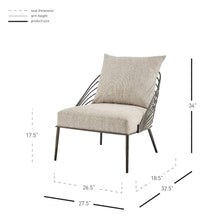 New Pacific Direct Kelby Fabric Accent Chair  - 1250034-579
