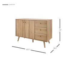 New Pacific Direct Gordon KD Sideboard 3 Drawers + 2 Doors -  1340013