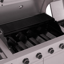 TYTUS Fresno 5-Burner LP/NG Convertible Grill in Gunmetal + Ash Stone - TDT-021-0104
