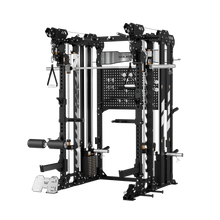 Major Fitness Heritage Series B17 Flying Fortress All-In-One Functional Trainer with Smith Machine - B17BL