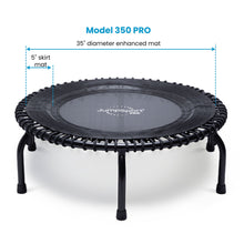 Disc-O-Bed JumpSport 350 PRO Indoor Lightweight 39" Fitness Trampoline w/4 Videos - 411439