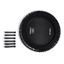 Disc-O-Bed JumpSport 570 PRO Indoor Durable Lightweight 44-Inch Fitness Trampoline, Black - 168420