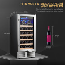 Blemished BODEGAcooler 15" Built-in 31 Bottles Wine Refridgerator - JC-85A