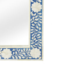 Butler Specialty Company Olivia Bone Inlay Wall Mirrored, Blue  - 1855070