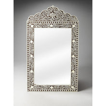 Butler Specialty Company Victoria Bone Inlay Wall Mirrored, Dark Brown -  1856070