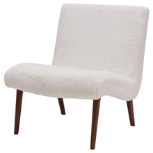 New Pacific Direct Alexis Faux Fur Fabric Chair  - 1900134-408