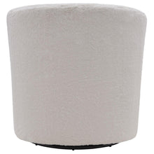 New Pacific Direct Hayden Faux Fur Fabric Swivel Chair  - 1900141-408