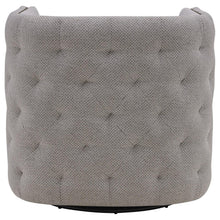 New Pacific Direct Leslie Fabric Swivel Tufted Chair  - 1900148-410