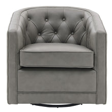New Pacific Direct Walsh Top Grain Leather Swivel Chair  - 1900153-428