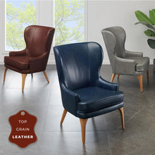 New Pacific Direct Bjorn Top Grain Leather Accent Chair -  1900155-429