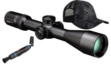 Vortex Optics Strike Eagle 5-25x56 FFP (MRAD) Reticle Riflescope with Wearable4U Lens Cleaning Pen and Free Hat Bundle - EBR-7C