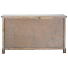 Sunset Trading Cottage 63" Arched Glass Door Credenza | Driftwood Brown Solid Wood Display Cabinet | Fully Assembled Sideboard -  CC-CAB1706S-DW