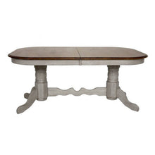 Sunset Trading Country Grove 8 Piece 96" Oval Double Pedestal Extendable Dining Table Set - DLU-CG4296-30AGOBH8
