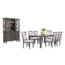 Sunset Trading Shades of Gray 9 Piece 82" Rectangular Extendable Dining Set - DLU-EL9282-C90-BH9PC