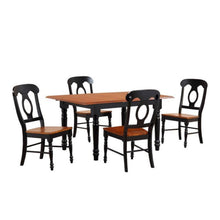 Sunset Trading Selections 5 Piece 48-60" Rectangular Extendable Dining Set - DLU-TLB3660-C50-BCH5PC