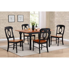 Sunset Trading Selections 5 Piece 48-60" Rectangular Extendable Dining Set - DLU-TLB3660-C50-BCH5PC
