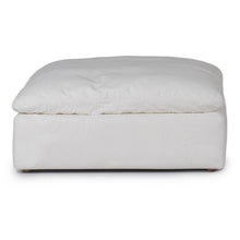 Sunset Trading Cloud Puff 3 Piece 88" Wide Slipcovered Modular Sectional Small L Shaped Sofa - SU-1458-81-3C
