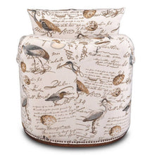 Sunset Trading Birdscript Swivel Chair | Low Back | Rolled Arms | Nailhead Trim -  SU-1593-93-854825