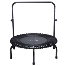 Disc-O-Bed JumpSport 350 PRO Lightweight 39-Inch Adults Fitness Trampoline & Handle Bar - 250151